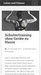 Mobile Screenshot of leben-und-fitness.de